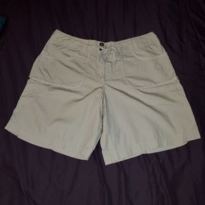 Beige Bermuda Shorts